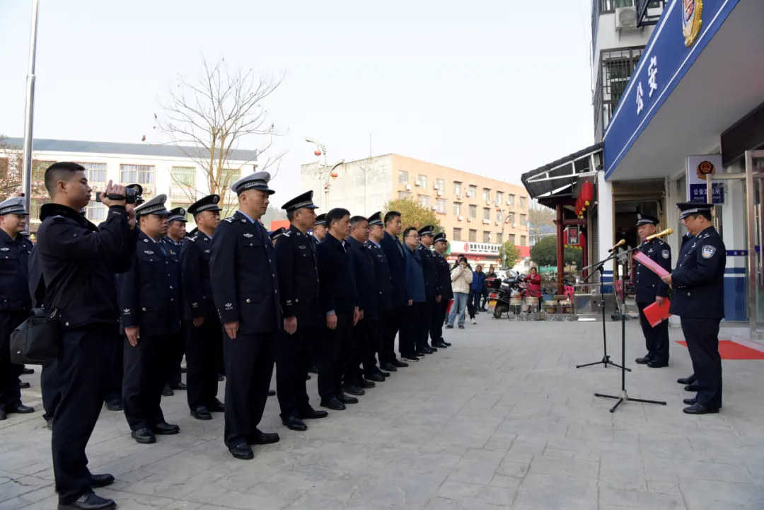 元帅故里红色警队乌石派出所今日新址揭牌 元帅故里红色警队乌石派出所今日新址揭牌