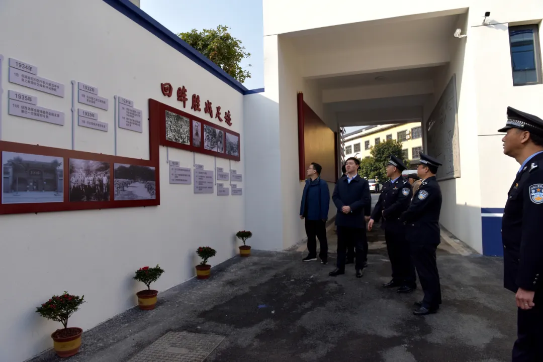元帅故里红色警队乌石派出所今日新址揭牌 元帅故里红色警队乌石派出所今日新址揭牌