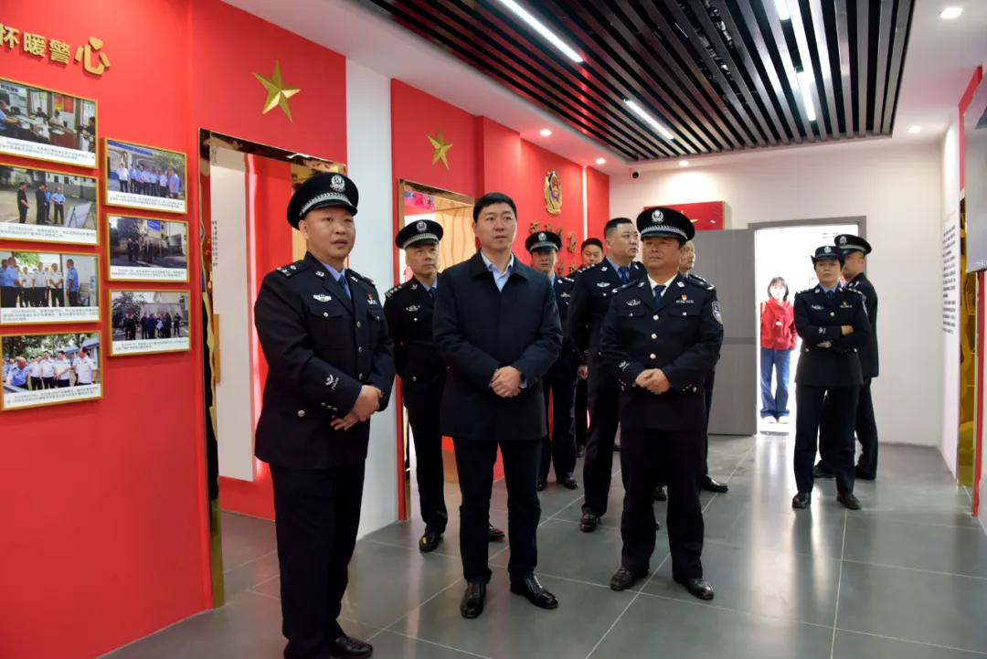 元帅故里红色警队乌石派出所今日新址揭牌 元帅故里红色警队乌石派出所今日新址揭牌