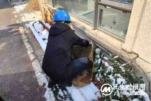 水管、水表遇“冻伤”，京湘供水全方位保供水