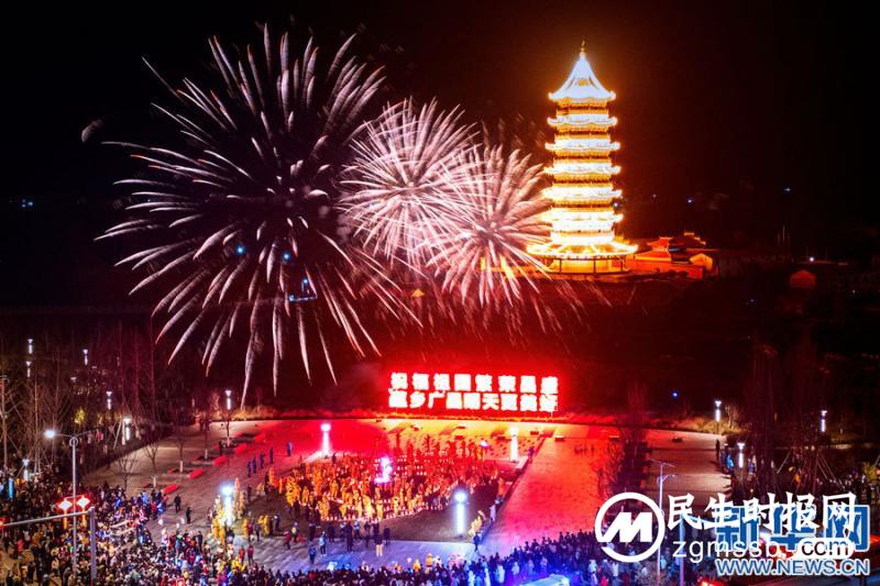 江西广昌：舞桥灯 贺新春 让传统年俗火出圈