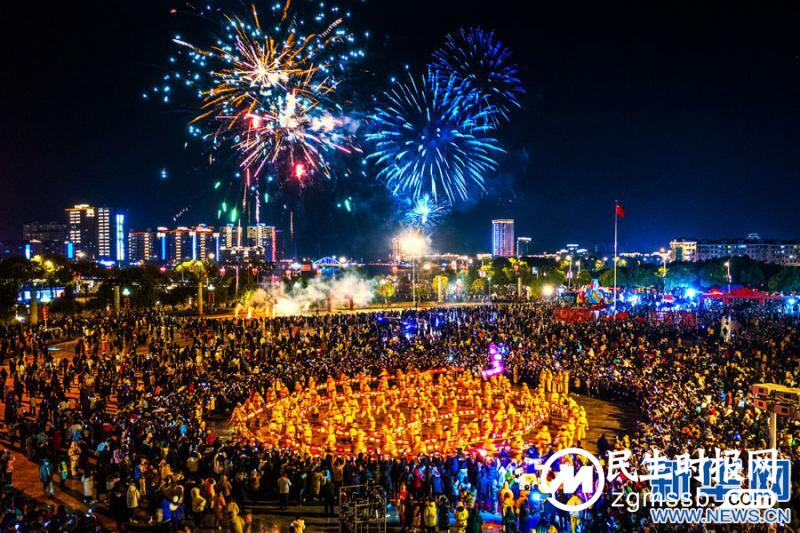 江西广昌：舞桥灯 贺新春 让传统年俗火出圈
