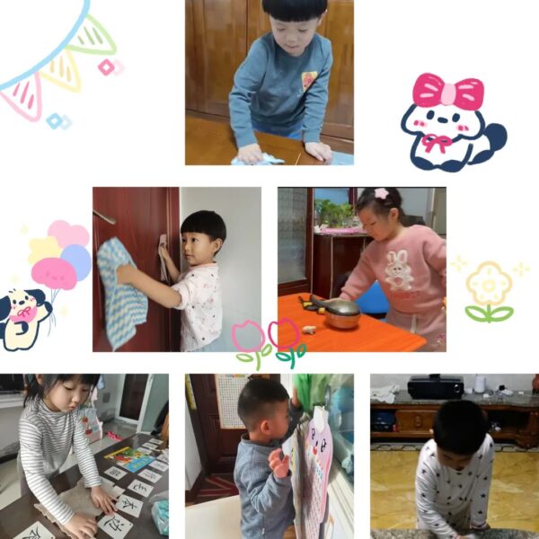 品年味 爱劳动 悦成长——丛台区第四幼儿园开展寒假幼儿小手爱劳动活动