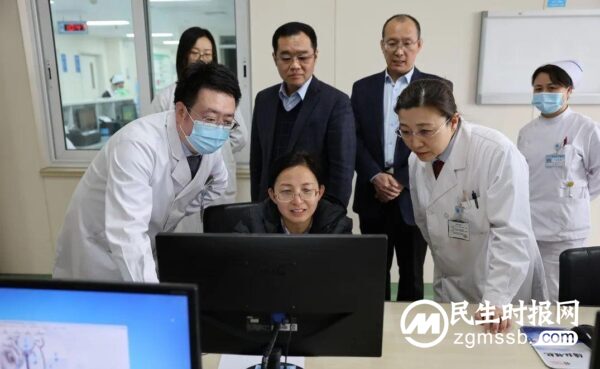 邯郸市卫健委主任李小静莅临邯郸明仁医院调研指导工作