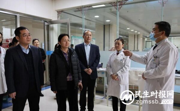 邯郸市卫健委主任李小静莅临邯郸明仁医院调研指导工作