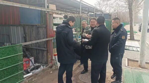 邯山区春季城乡环境整治提升工作进行时