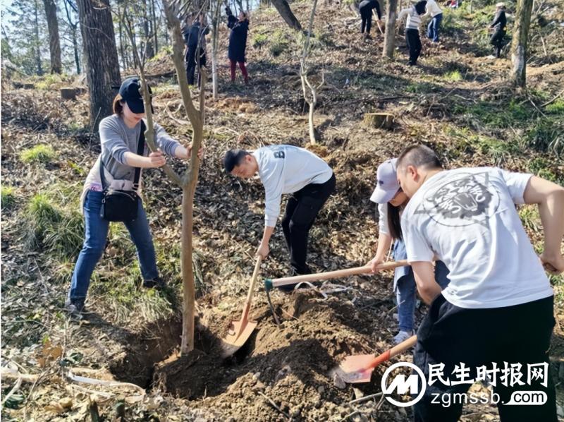 义务植树添新绿 湘潭交通执法部门积极践行绿色低碳生活 义务植树添新绿 湘潭交通执法部门积极践行绿色低碳生活