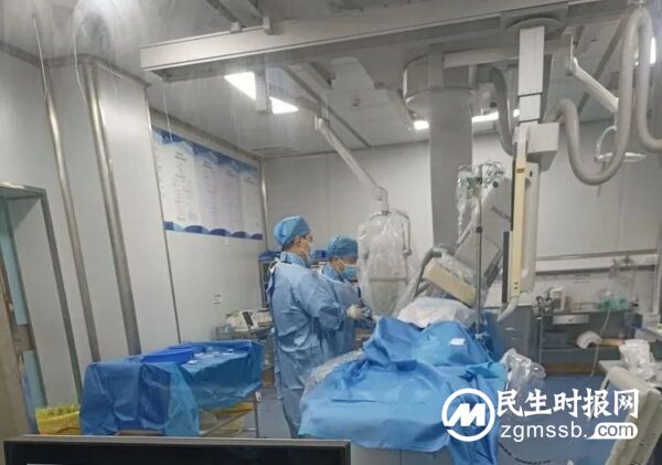 曲周县医院心内科在60分钟内顺利完成急性心梗冠脉支架植入术
