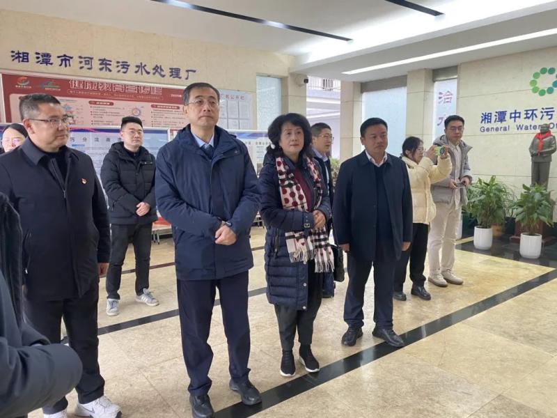 住建部调研湖南湘潭污水处理质效提升工作
