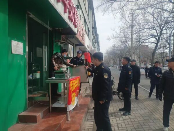 邯山区春季城乡环境整治提升工作进行时