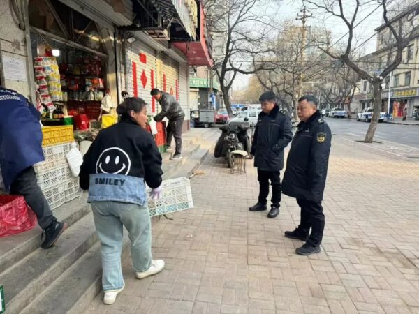 邯山区春季城乡环境整治提升工作进行时