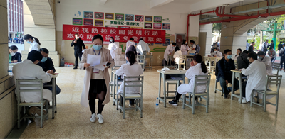 云南师范大学实验中学进一步开展科安视控校园光明行动
