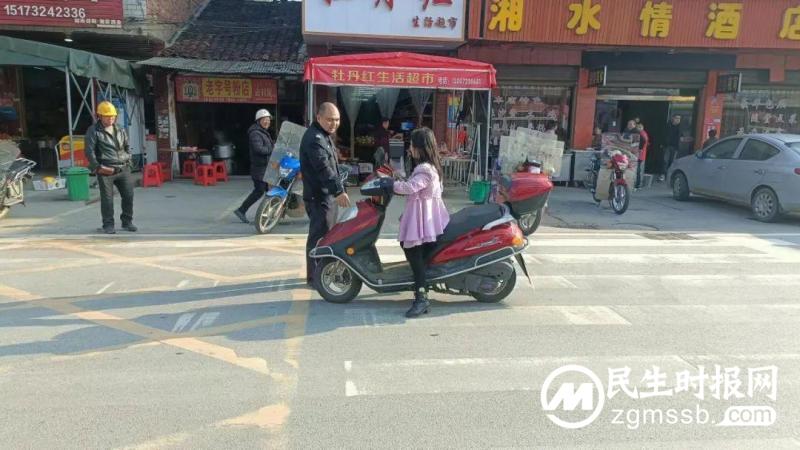石鼓派出所全力推进道路交通安全专项整治行动 石鼓派出所全力推进道路交通安全专项整治行动