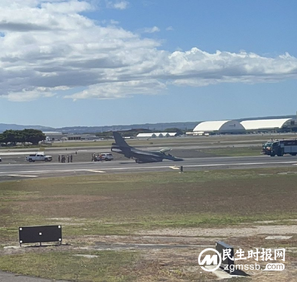 台军战机“磕头”，竟是在美国领土上！