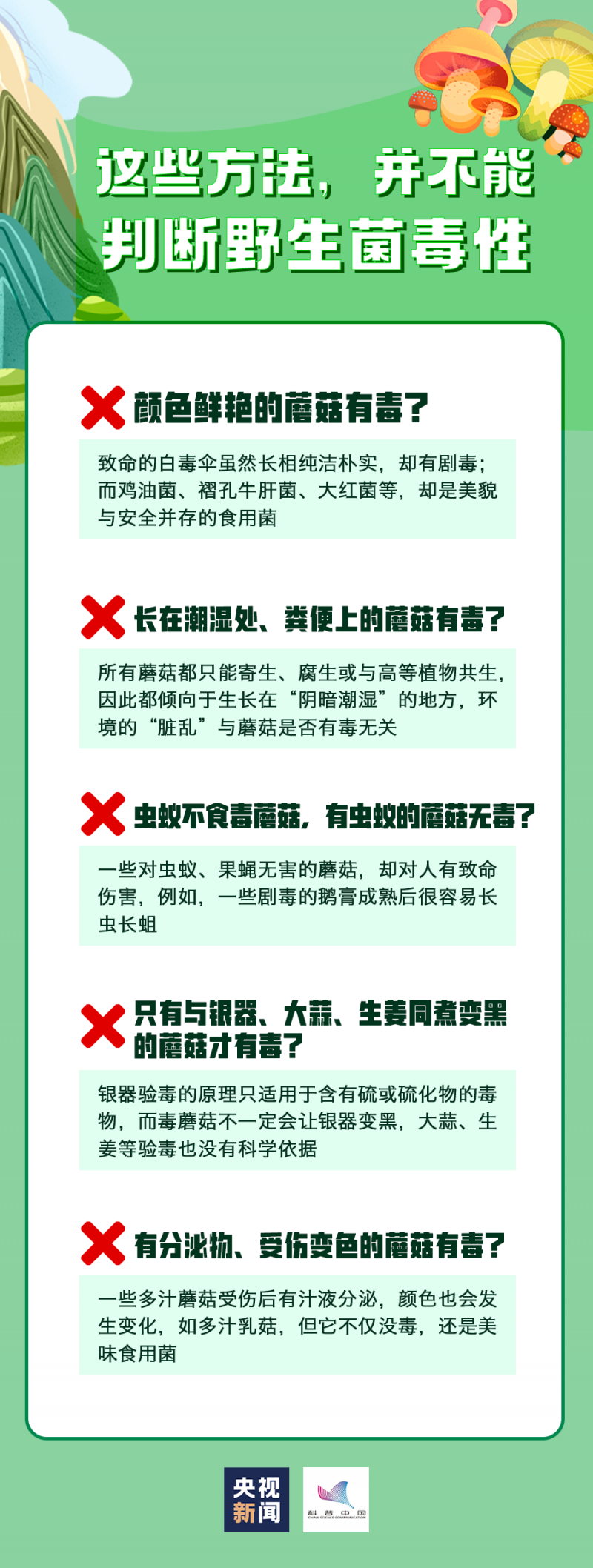 轻则呕吐腹泻,重则性命不保!真正的毒蘑菇长这样...... 轻则呕吐腹泻,重则性命不保!真正的毒蘑菇长这样......