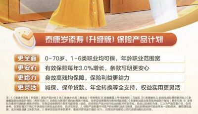 泰康人寿2024大健康服务季，书写长寿时代的泰康方案
