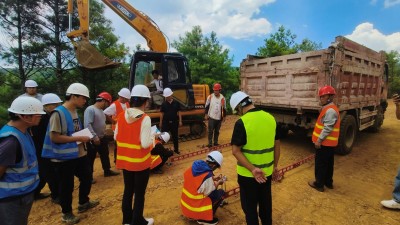 巧家县扎实推进森林防火应急道路项目建设