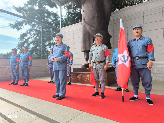 徜徉红色文化 相约尚鑫农庄 ——“湖南亘古”举办国庆红色文化主题画展 徜徉红色文化 相约尚鑫农庄 ——“湖南亘古”举办国庆红色文化主题画展