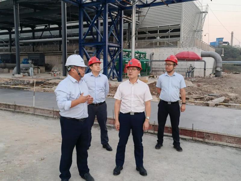 柳军辉到雨湖高新区现场督导项目建设 柳军辉到雨湖高新区现场督导项目建设