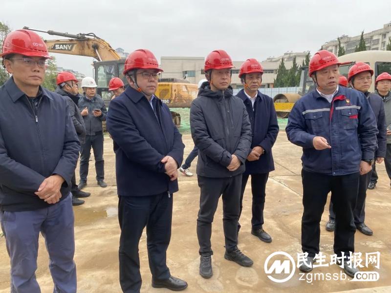 湘潭市领导调研“四区一地一圈一强”城市更新建设项目 湘潭市领导调研“四区一地一圈一强”城市更新建设项目