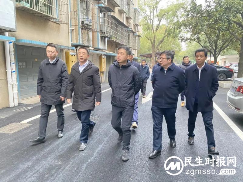 湘潭市领导调研“四区一地一圈一强”城市更新建设项目 湘潭市领导调研“四区一地一圈一强”城市更新建设项目