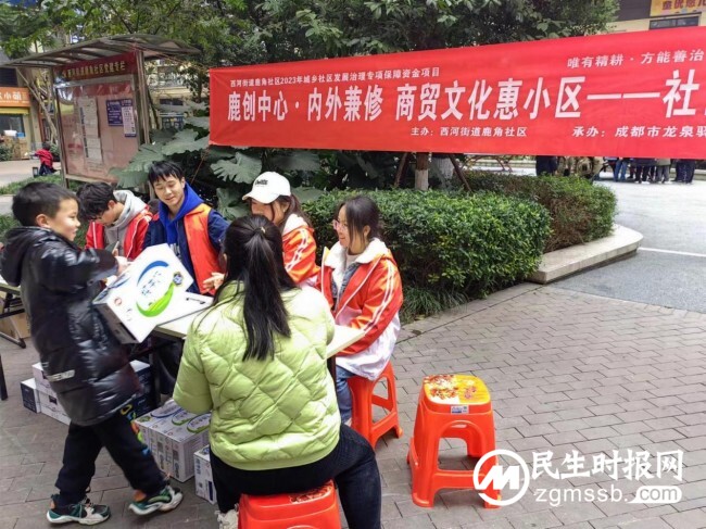 唯有精耕·方能善治三区互动汇聚鹿角项目 商贸文化惠小区——社区团购活动