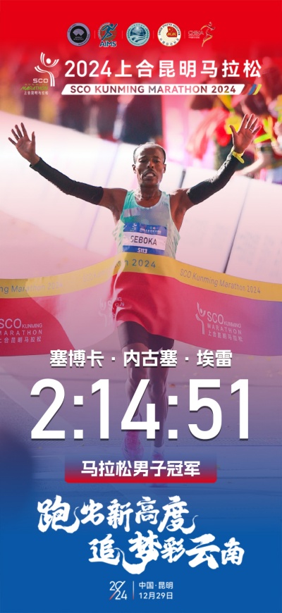 2024上合昆明马拉松在滇池湖畔开跑