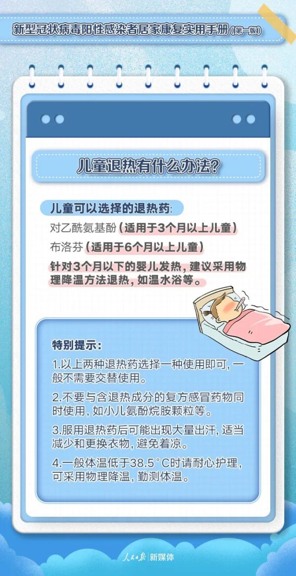 转需！阳性感染者居家康复实用手册